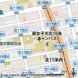 藤女子中学校周辺の地図