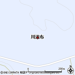北海道十勝郡浦幌町川流布周辺の地図