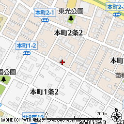 北海道札幌市東区本町２条2丁目6-23周辺の地図