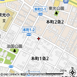 株式会社システムスクエア札幌営業所周辺の地図
