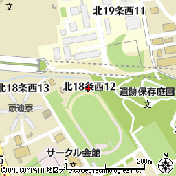 北海道札幌市北区北１８条西12丁目周辺の地図
