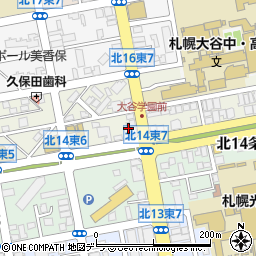 カラオケ歌屋 札幌環状通北光店周辺の地図