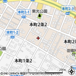 北海道札幌市東区本町２条2丁目6-13周辺の地図