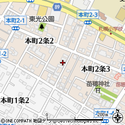 北海道札幌市東区本町２条2丁目5-22周辺の地図