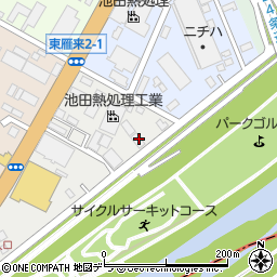 株式会社協和日成　札幌支店周辺の地図