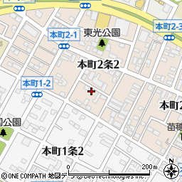 北海道札幌市東区本町２条2丁目6-10周辺の地図