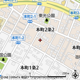 北海道札幌市東区本町２条2丁目6-9周辺の地図