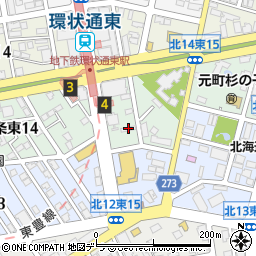 プレッソ環状通東周辺の地図