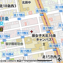 株式会社三省堂書店　外商部札幌営業所周辺の地図