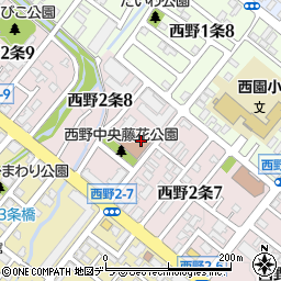 社会福祉法人宏友会　西野ケアセンターヘルパーステーション周辺の地図