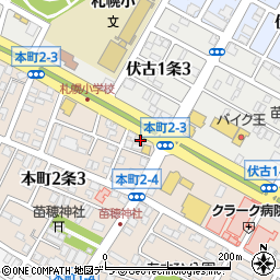 北海道札幌市東区本町２条3丁目10-13周辺の地図