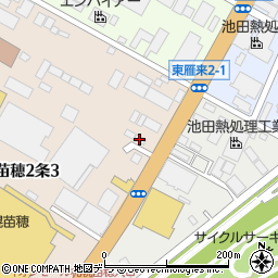 北海道通商周辺の地図