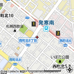 三浦メンタルクリニック周辺の地図