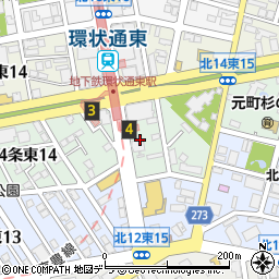 北日本管財株式会社周辺の地図