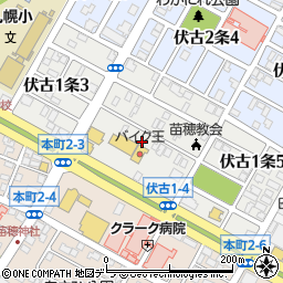 北海道札幌市東区伏古１条4丁目周辺の地図