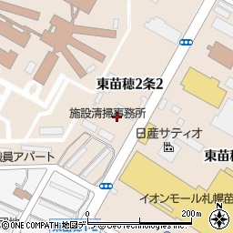 北海道札幌市東区東苗穂２条2丁目周辺の地図