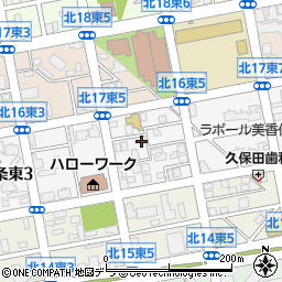 吉田学園動物看護専門学校２号館周辺の地図