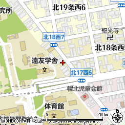 Ｎ１８調剤薬局周辺の地図