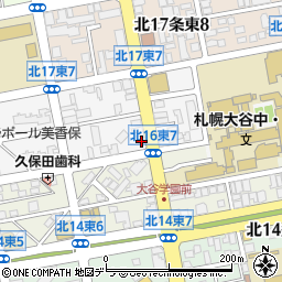 Ｎ４７リサイクルガレージ買取センター・大晃商事周辺の地図