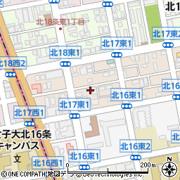 〒065-0017 北海道札幌市東区北十七条東の地図