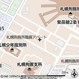 札幌刑務所官舎５号棟周辺の地図