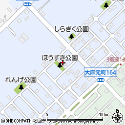 ほうずき公園周辺の地図