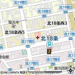 北海道札幌市北区北１８条西4丁目1周辺の地図