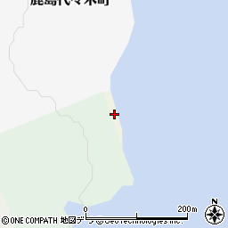 北海道夕張市鹿島弥生町周辺の地図