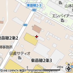 北海道日野自動車株式会社　部品・整備部周辺の地図