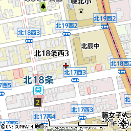 富士フイルムメディカル札幌支店周辺の地図