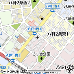 買取専門店エコリング　札幌琴似店周辺の地図