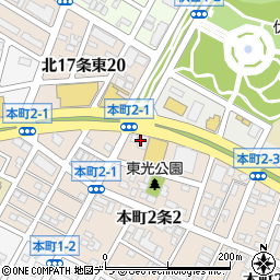 キヤノンメディカルシステムズ株式会社北海道支社　札幌支店周辺の地図