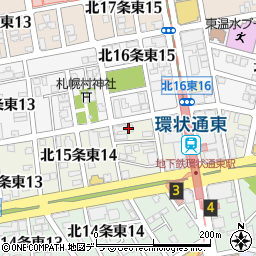 佐藤興業株式会社　北海道支店周辺の地図