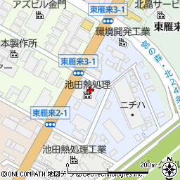 株式会社池田熱処理工業周辺の地図