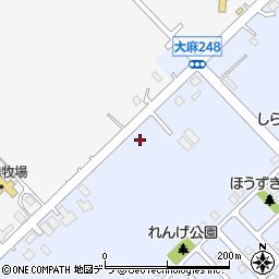 北海道江別市大麻元町177周辺の地図