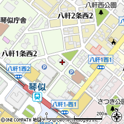 医療法人社団あすなろ会 札幌パートナークリニック周辺の地図