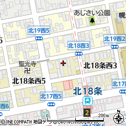 洋食 ConoYoshi 北18条店周辺の地図
