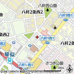 イムス札幌訪問看護ステーション周辺の地図