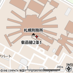 北海道札幌市東区東苗穂２条1丁目周辺の地図