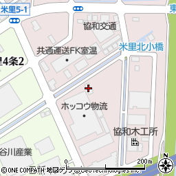 共通運送インター事務所周辺の地図