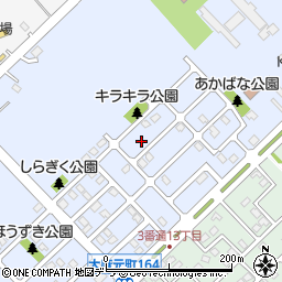 北海道江別市大麻元町161-27周辺の地図
