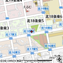 札幌市役所子ども未来局　子ども育成部北光児童会館周辺の地図