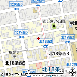 創価学会札幌北文化会館周辺の地図