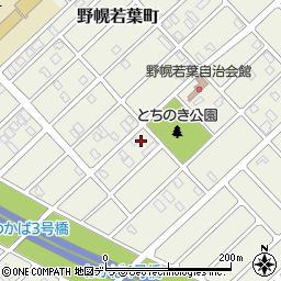 〒069-0831 北海道江別市野幌若葉町の地図