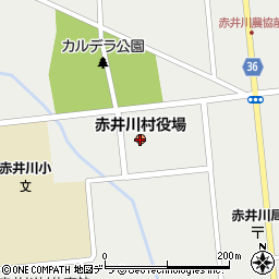 北海道赤井川村（余市郡）周辺の地図