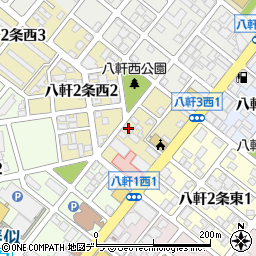 キャビン札幌２周辺の地図