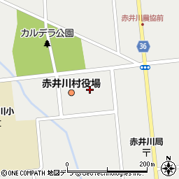 北海道余市郡赤井川村赤井川84-33周辺の地図