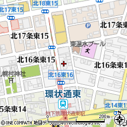 エイブルネットワーク環状通東店周辺の地図