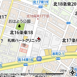 ダイキンＨＶＡＣソリューション北海道株式会社　営業部周辺の地図
