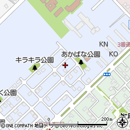 北海道江別市大麻元町158-63周辺の地図